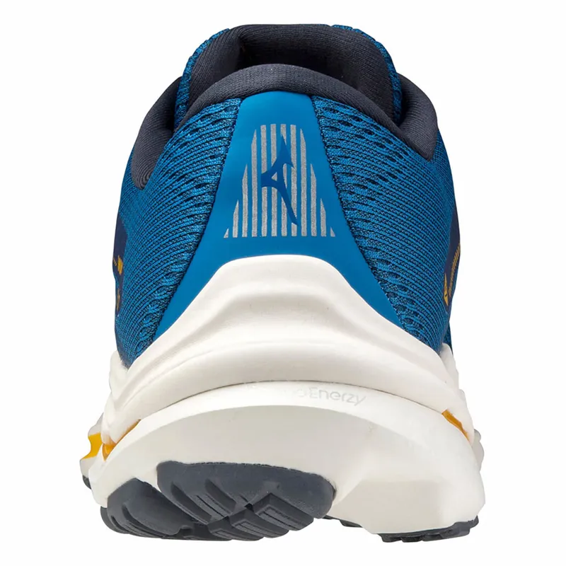Mizuno Men's Wave Inspire 17 Blue/Saffron-2
